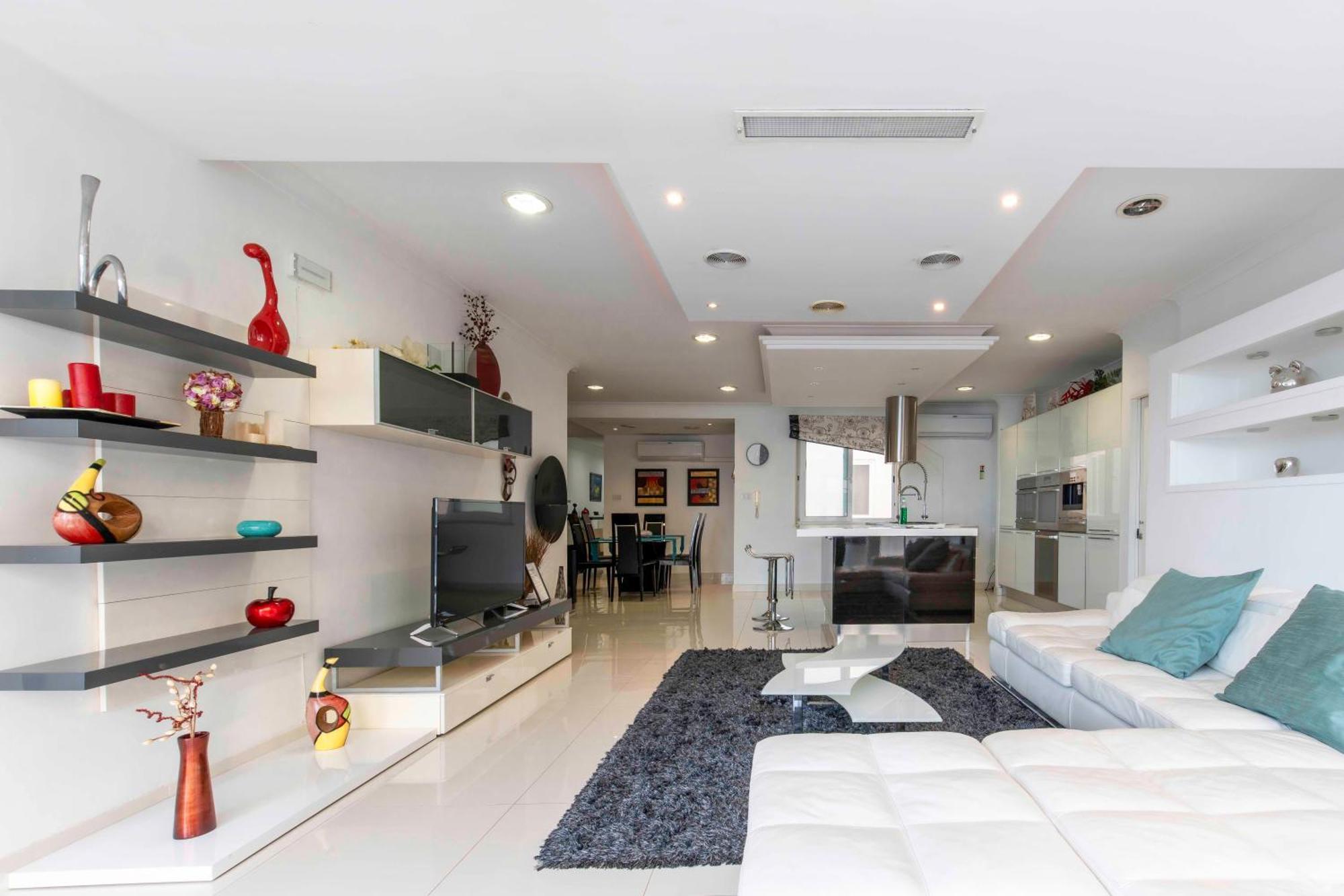Oceanfront 3Br Penthouse Luxury & Views In Sliema Apartment Exterior photo